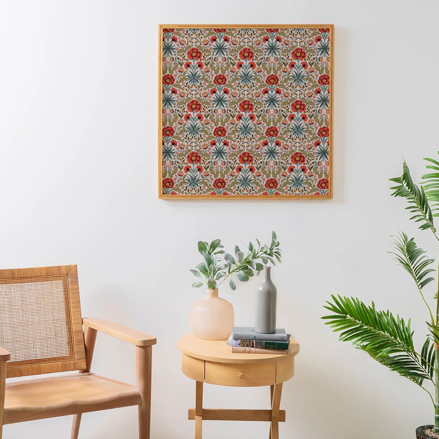 Avenie Morris Inspired Carnation I Framed Wall Art - Image 6