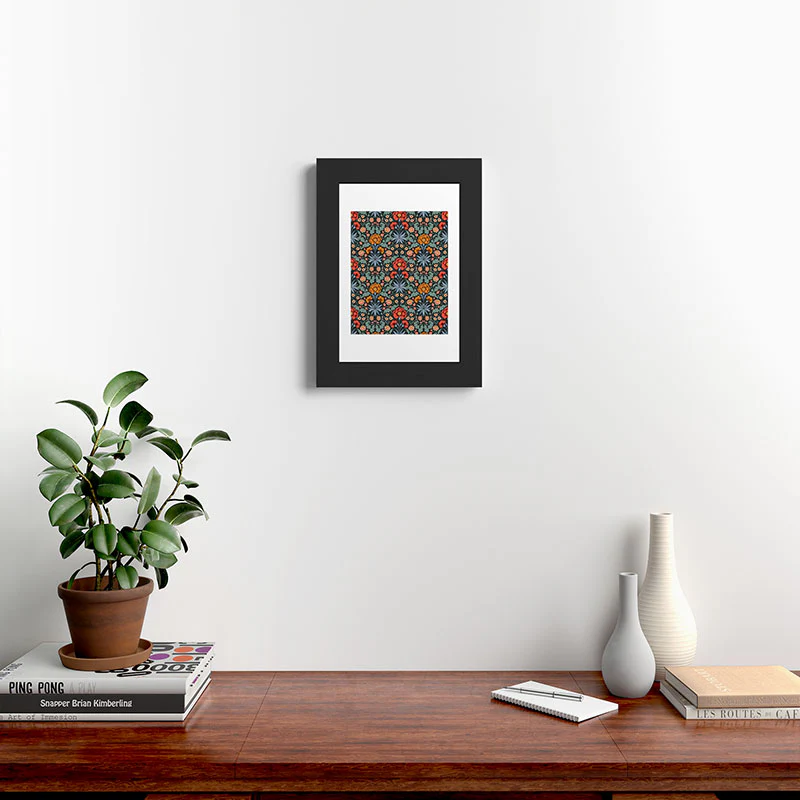Avenie Morris Inspired Carnation II Framed Art Print - Image 6
