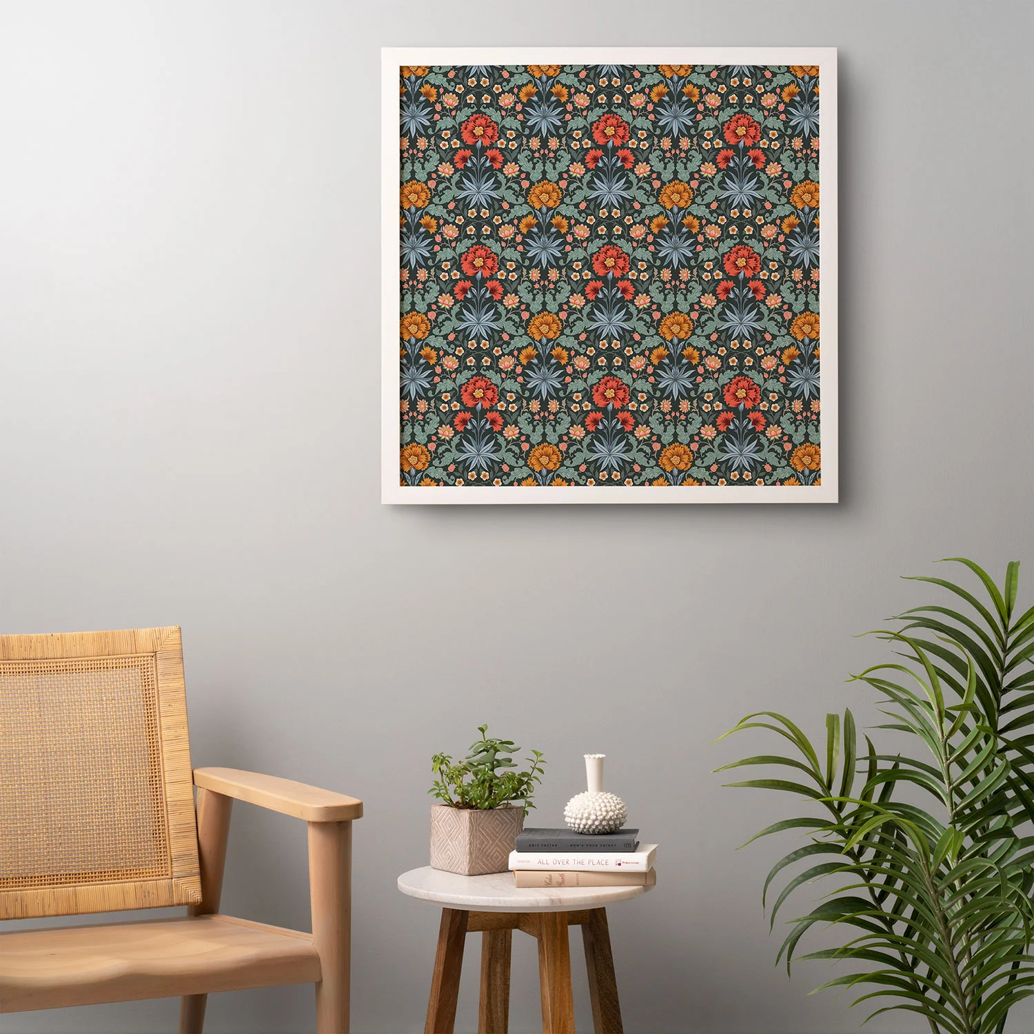 Avenie Morris Inspired Carnation II Framed Wall Art - Image 18