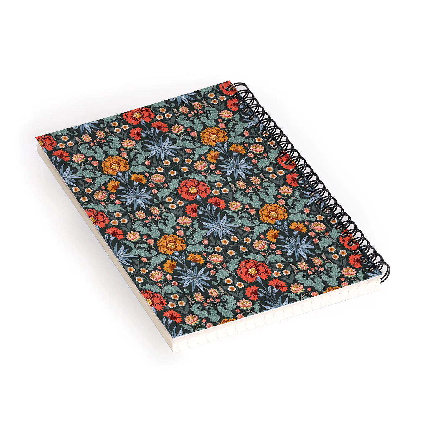 Avenie Morris Inspired Carnation II Spiral Notebook - Image 2