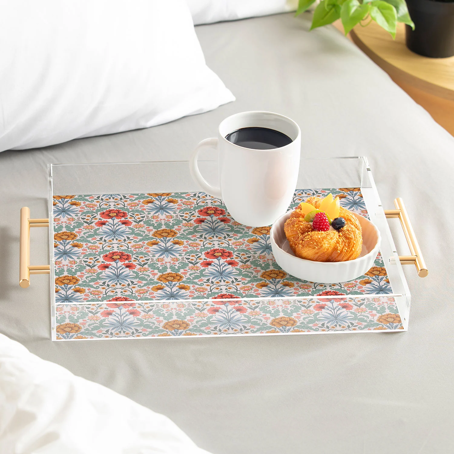 Avenie Morris Inspired Carnation III Acrylic Tray - Image 10