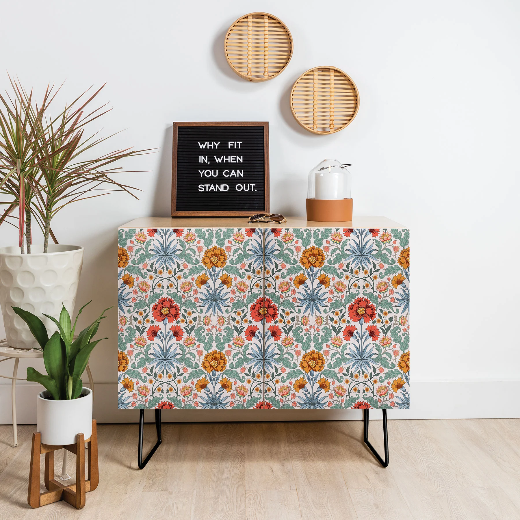 Avenie Morris Inspired Carnation III Credenza - Image 12