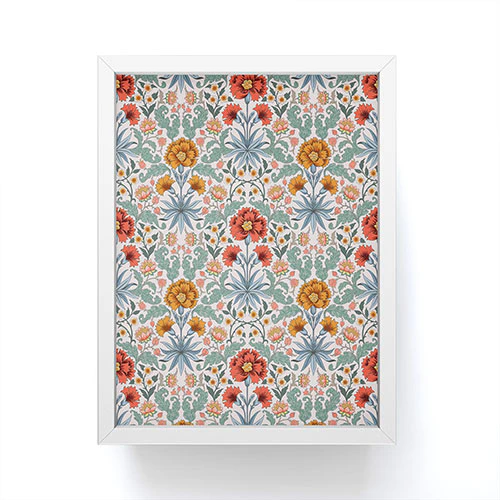 Avenie Morris Inspired Carnation III Framed Mini Art Print