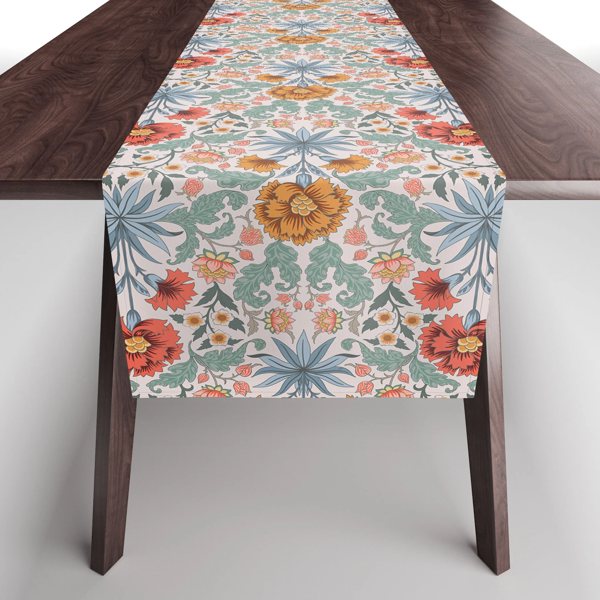 Avenie Morris Inspired Carnation III Table Runner - Image 3