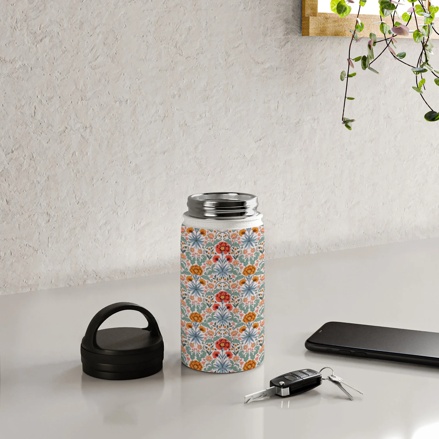Avenie Morris Inspired Carnation III Water Bottle - Image 12