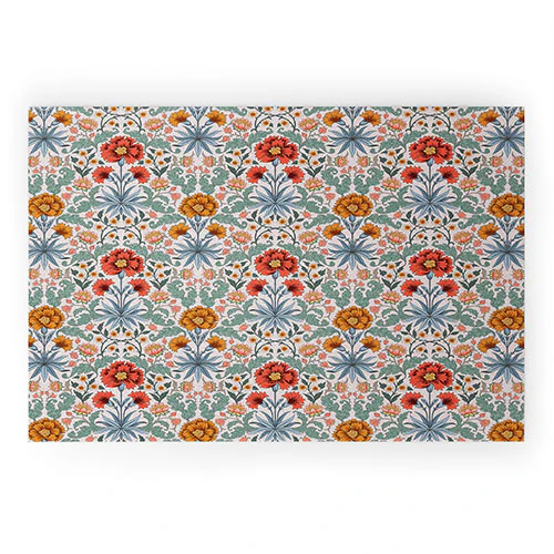 Avenie Morris Inspired Carnation III Welcome Mat - Image 2