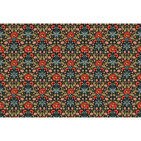 Avenie Morris Inspired Carnation Wall Mural - Image 6