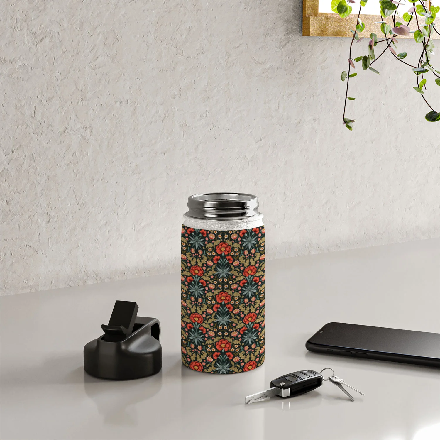 Avenie Morris Inspired Carnation Water Bottle - Image 8