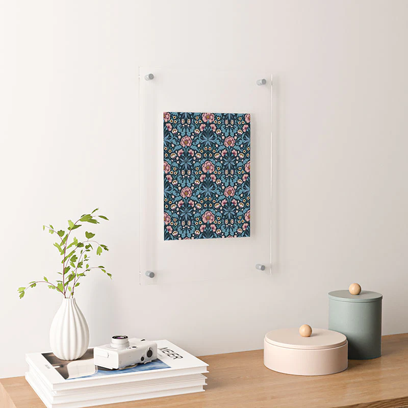 Avenie Romantic Botanica Floating Acrylic Print - Image 16