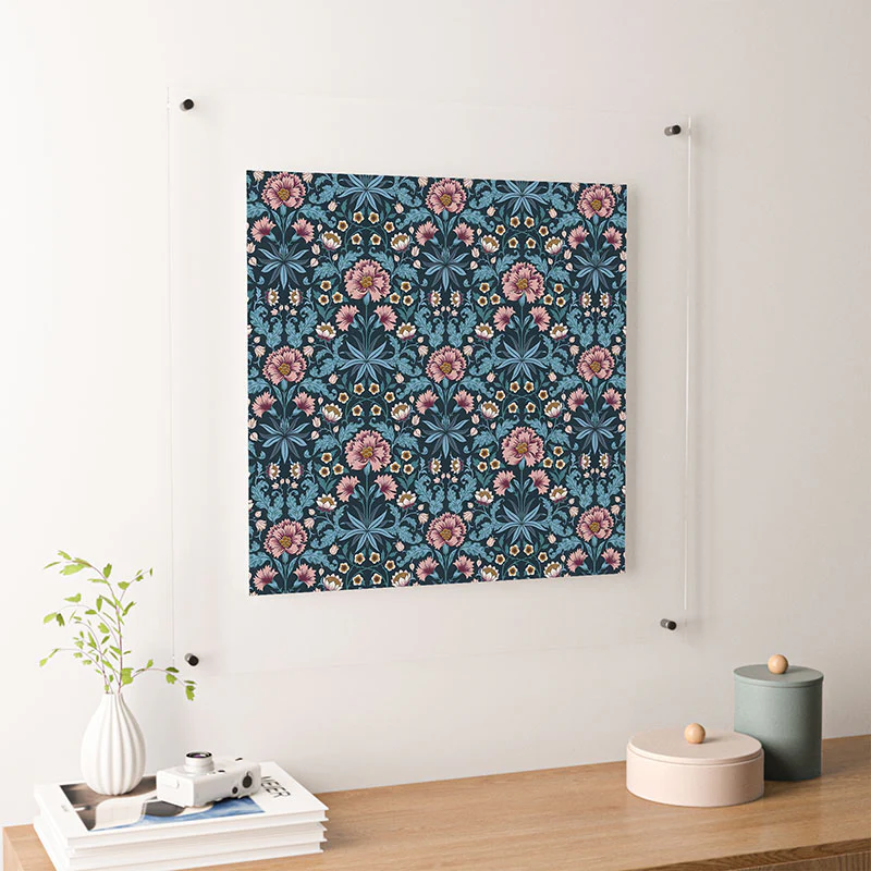 Avenie Romantic Botanica Floating Acrylic Print - Image 42