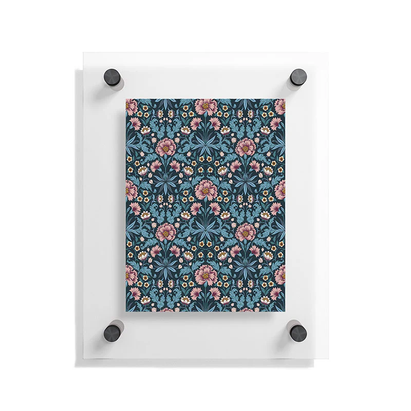 Avenie Romantic Botanica Floating Acrylic Print - Image 5