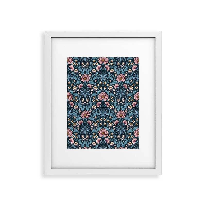 Avenie Romantic Botanica Framed Art Print - Image 43