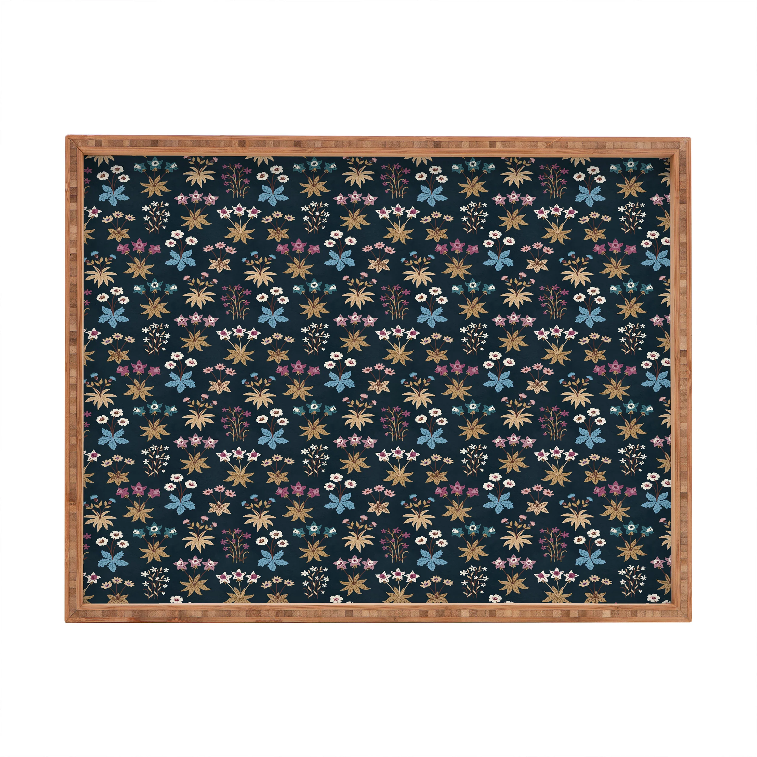 Avenie Romantic Botanica I Rectangular Tray