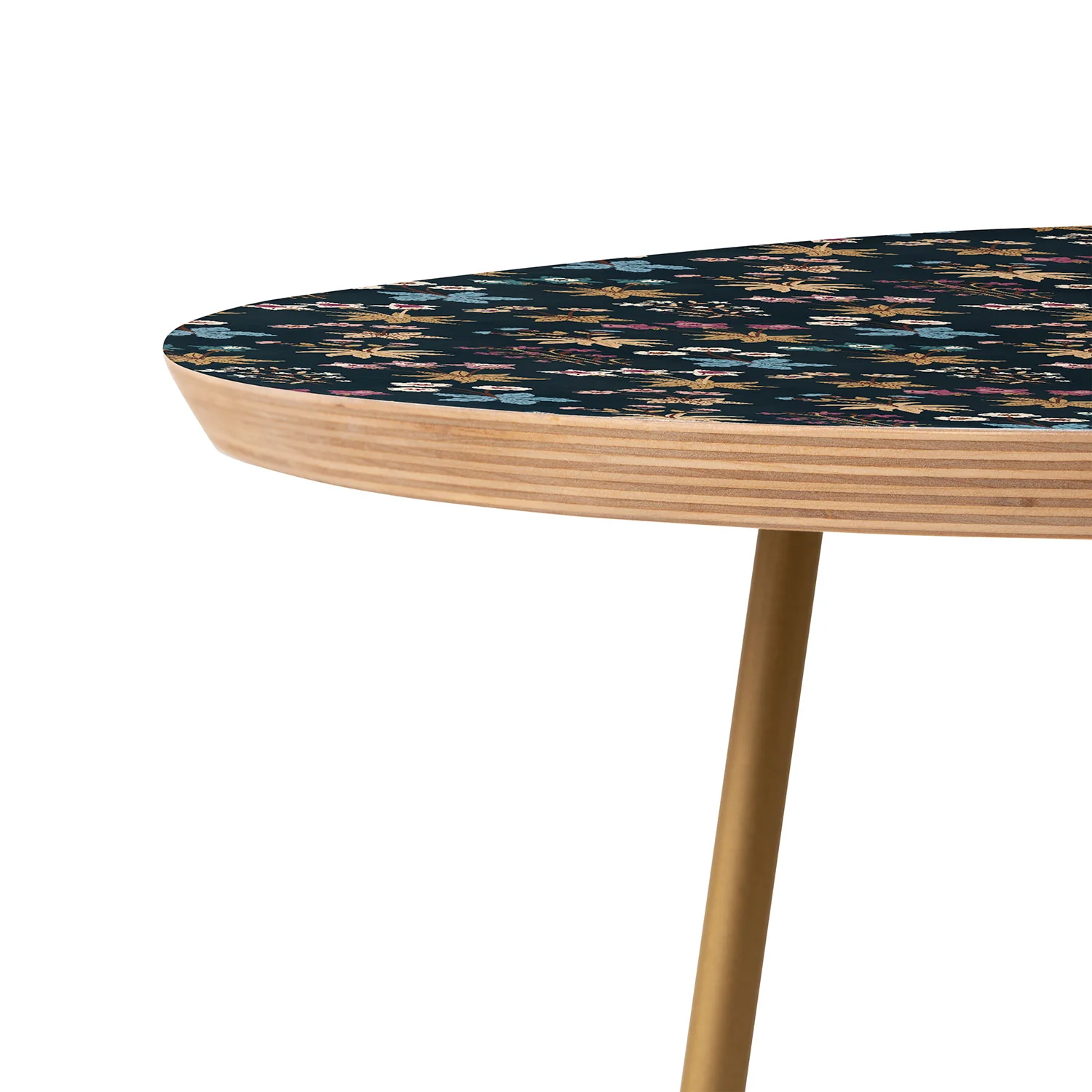 Avenie Romantic Botanica I Round Side Table - Image 5