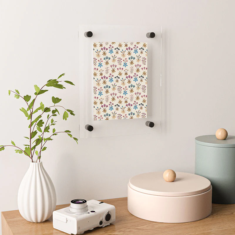 Avenie Romantic Botanica II Floating Acrylic Print - Image 6