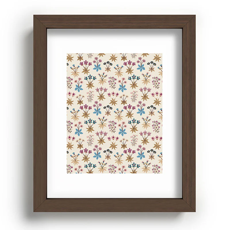 Avenie Romantic Botanica II Recessed Framing Rectangle - Image 7