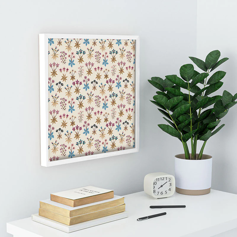 Avenie Romantic Botanica II Recessed Framing Square - Image 12