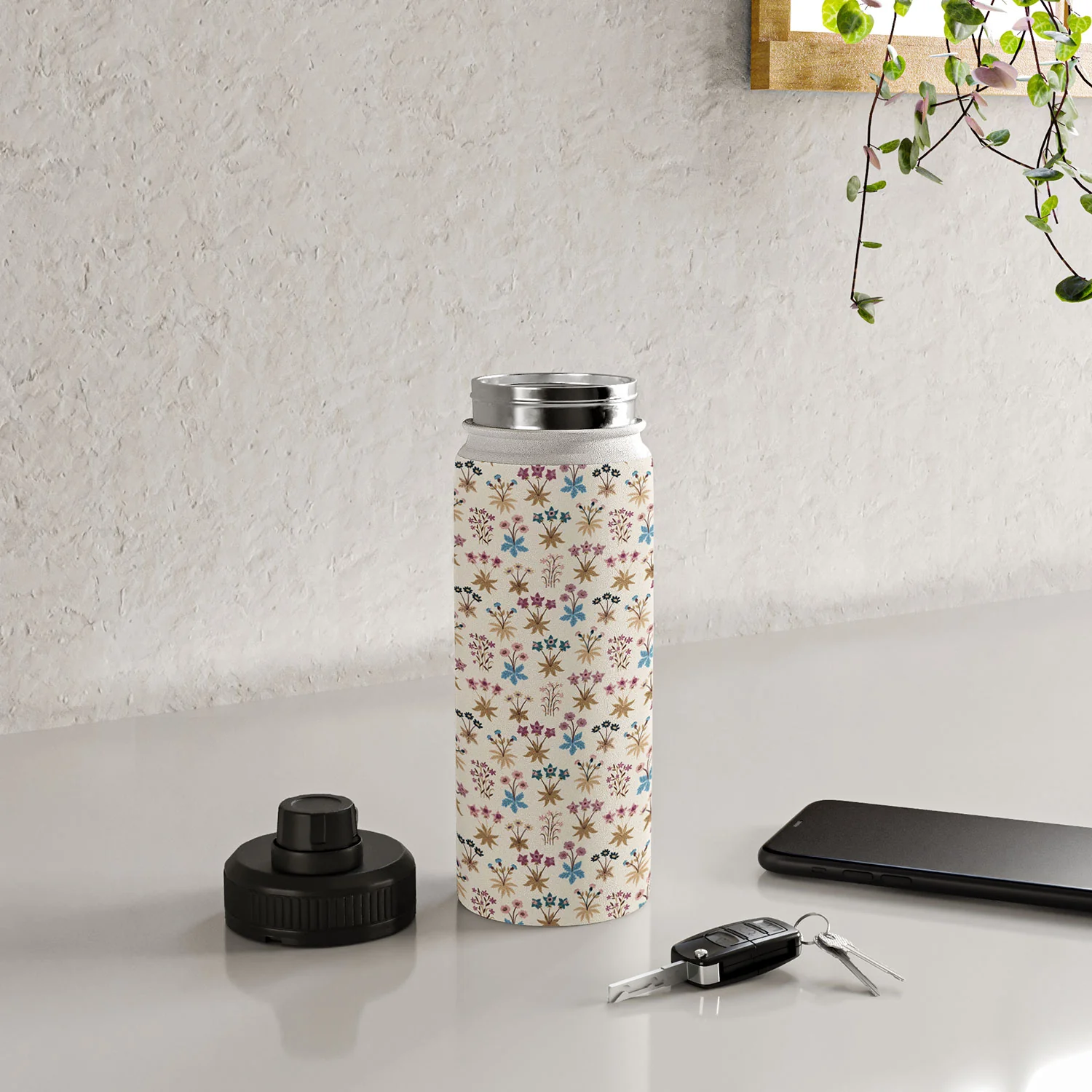 Avenie Romantic Botanica II Water Bottle - Image 16