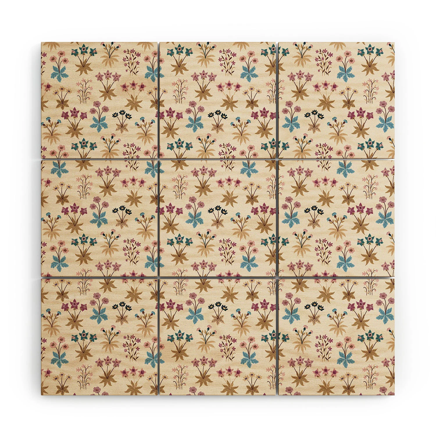 Avenie Romantic Botanica II Wood Wall Mural - Image 3