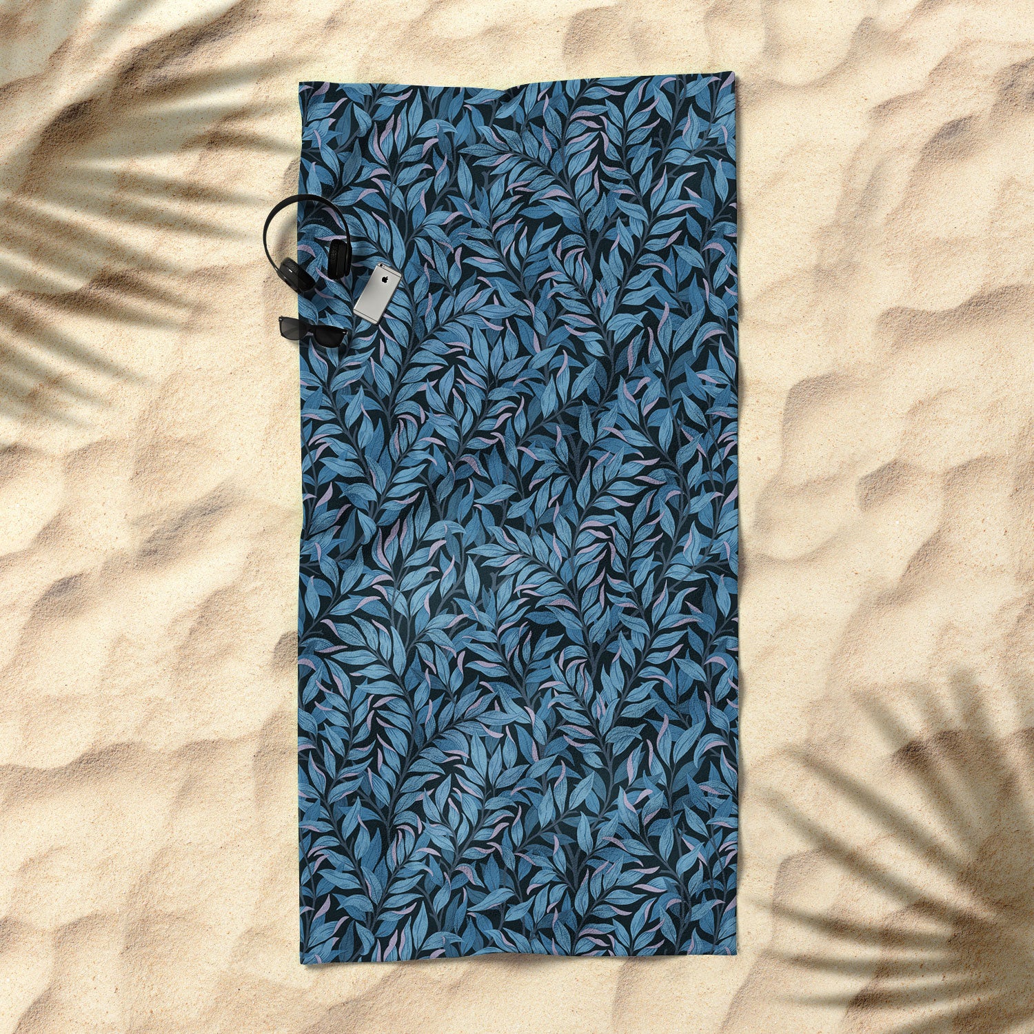 Avenie Romantic Botanica III Beach Towel - Image 2