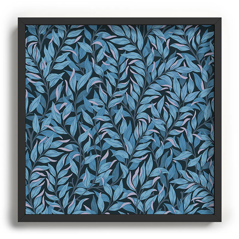 Avenie Romantic Botanica III Recessed Framing Square - Image 9