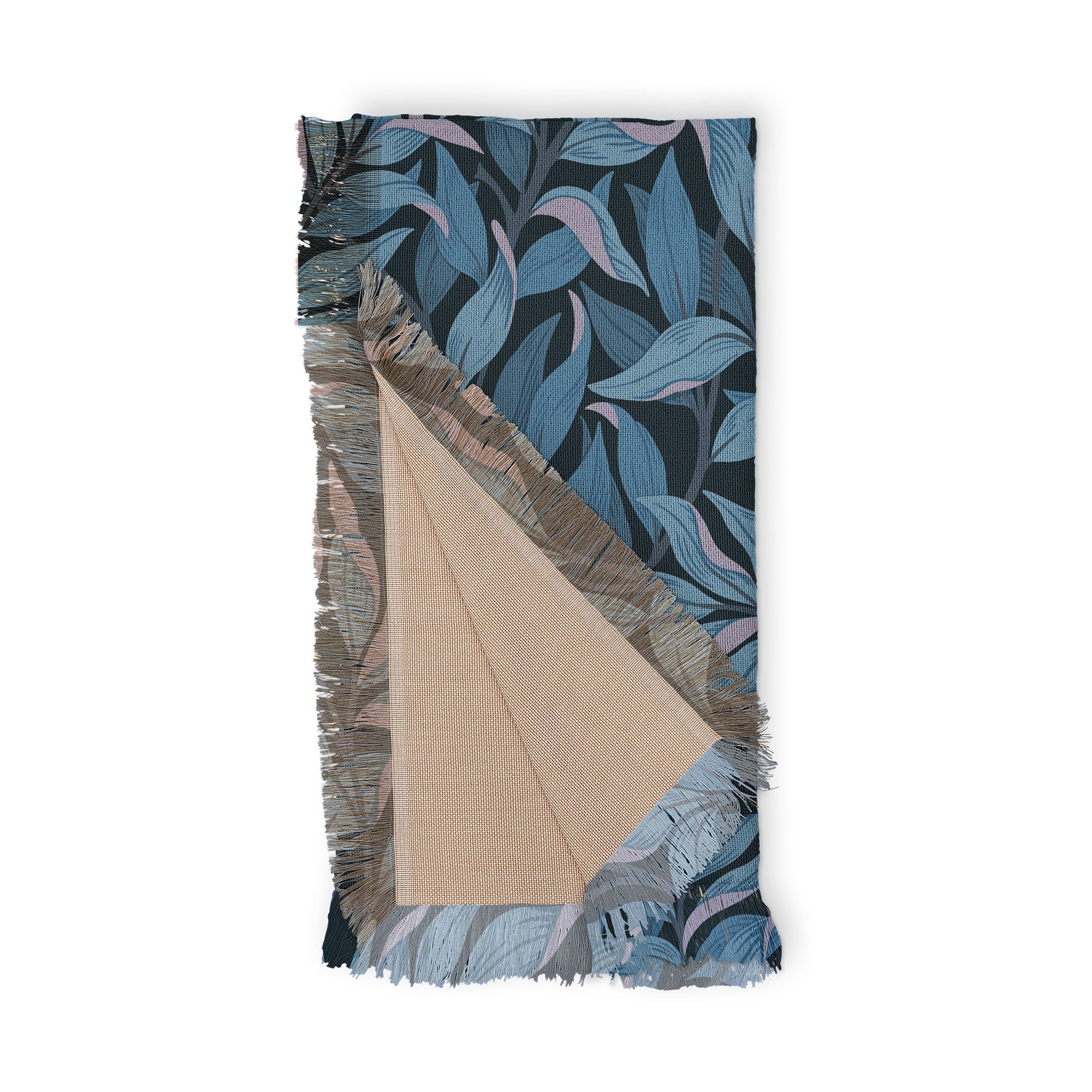 Avenie Romantic Botanica III Throw Blanket - Image 4