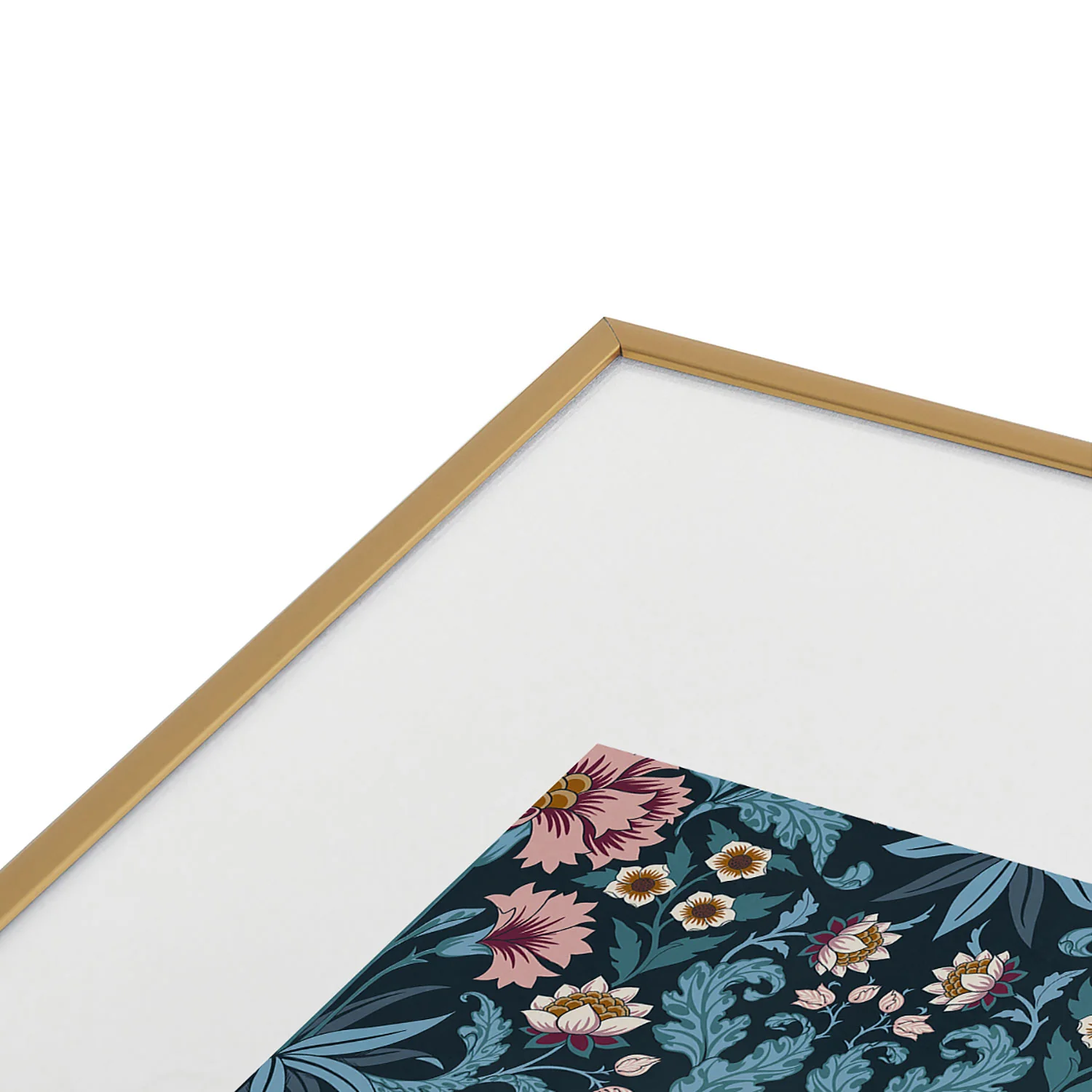 Avenie Romantic Botanica Metal Framed Art Print - Image 27