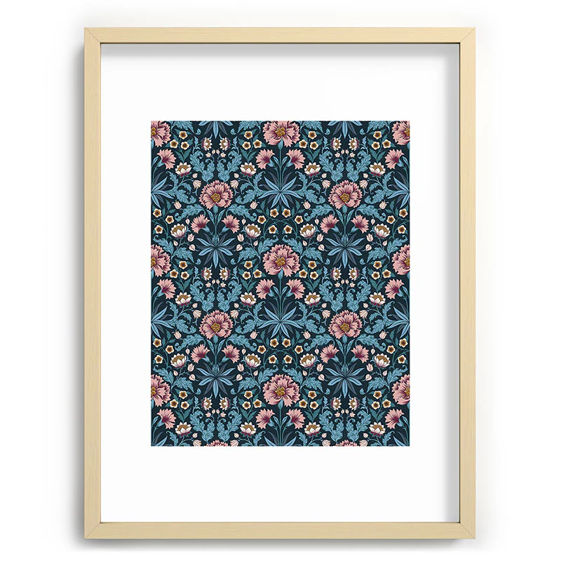 Avenie Romantic Botanica Recessed Framing Rectangle - Image 21