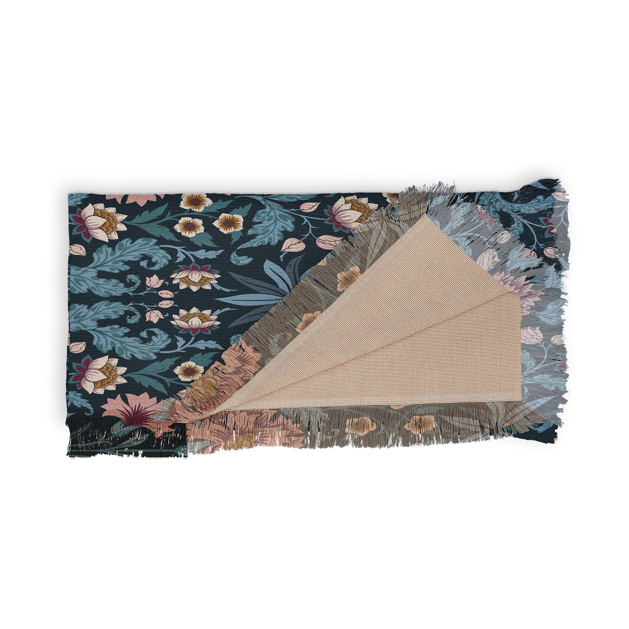 Avenie Romantic Botanica Throw Blanket - Image 4