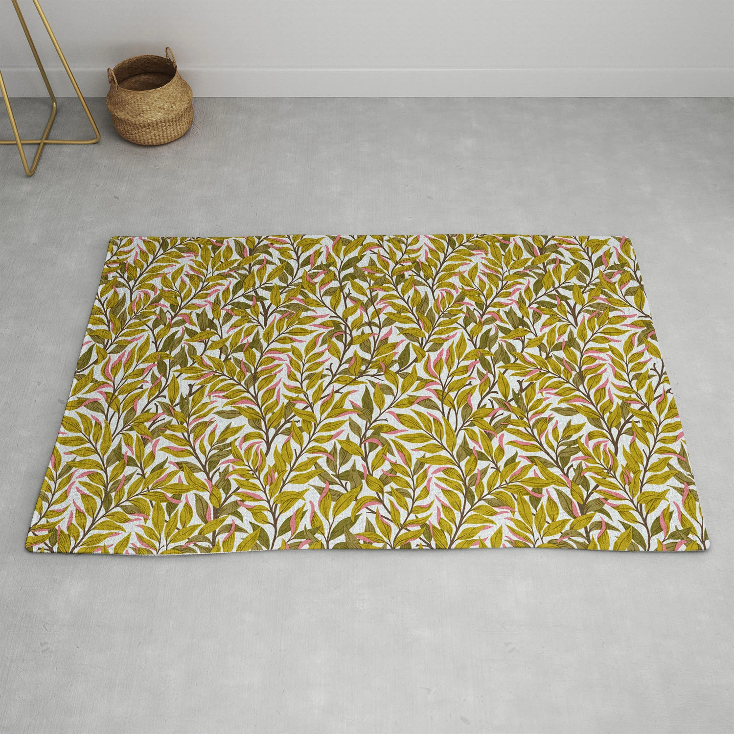 Avenie Romantic Botanica V Area Rug - Image 12