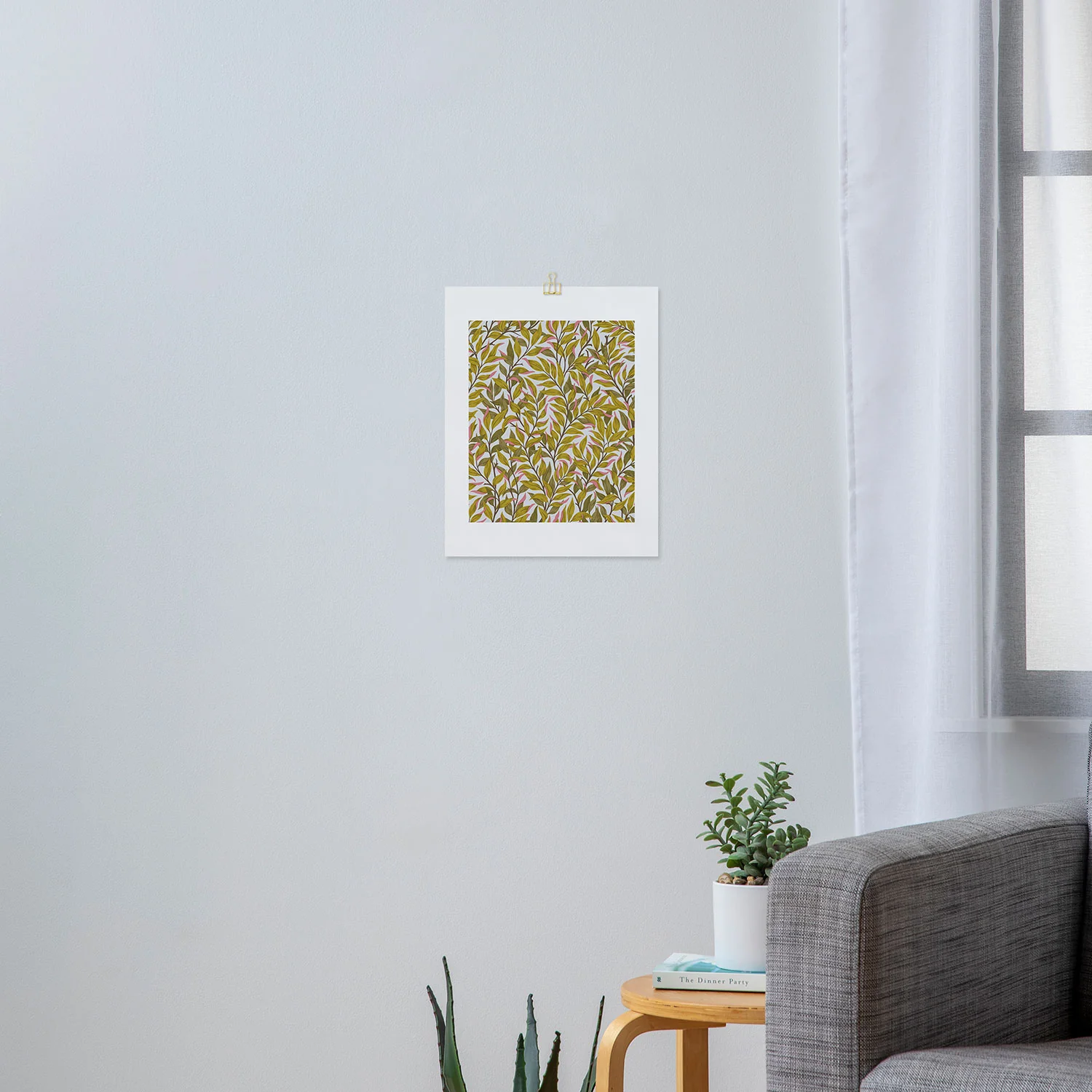 Avenie Romantic Botanica V Art Print - Image 6