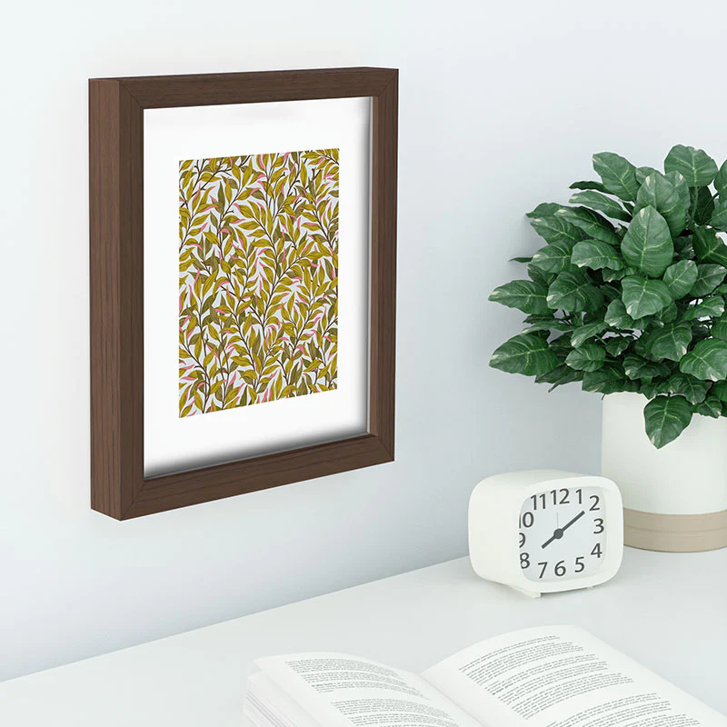 Avenie Romantic Botanica V Recessed Framing Rectangle - Image 8