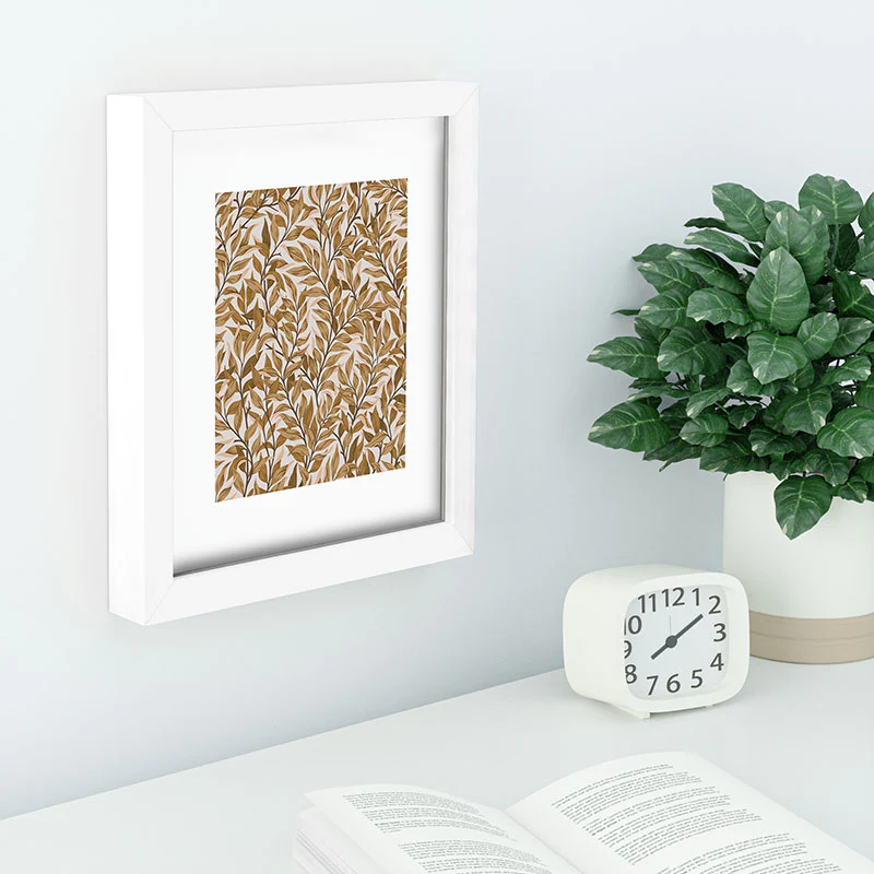Avenie Romantic Botanica VI Recessed Framing Rectangle - Image 4