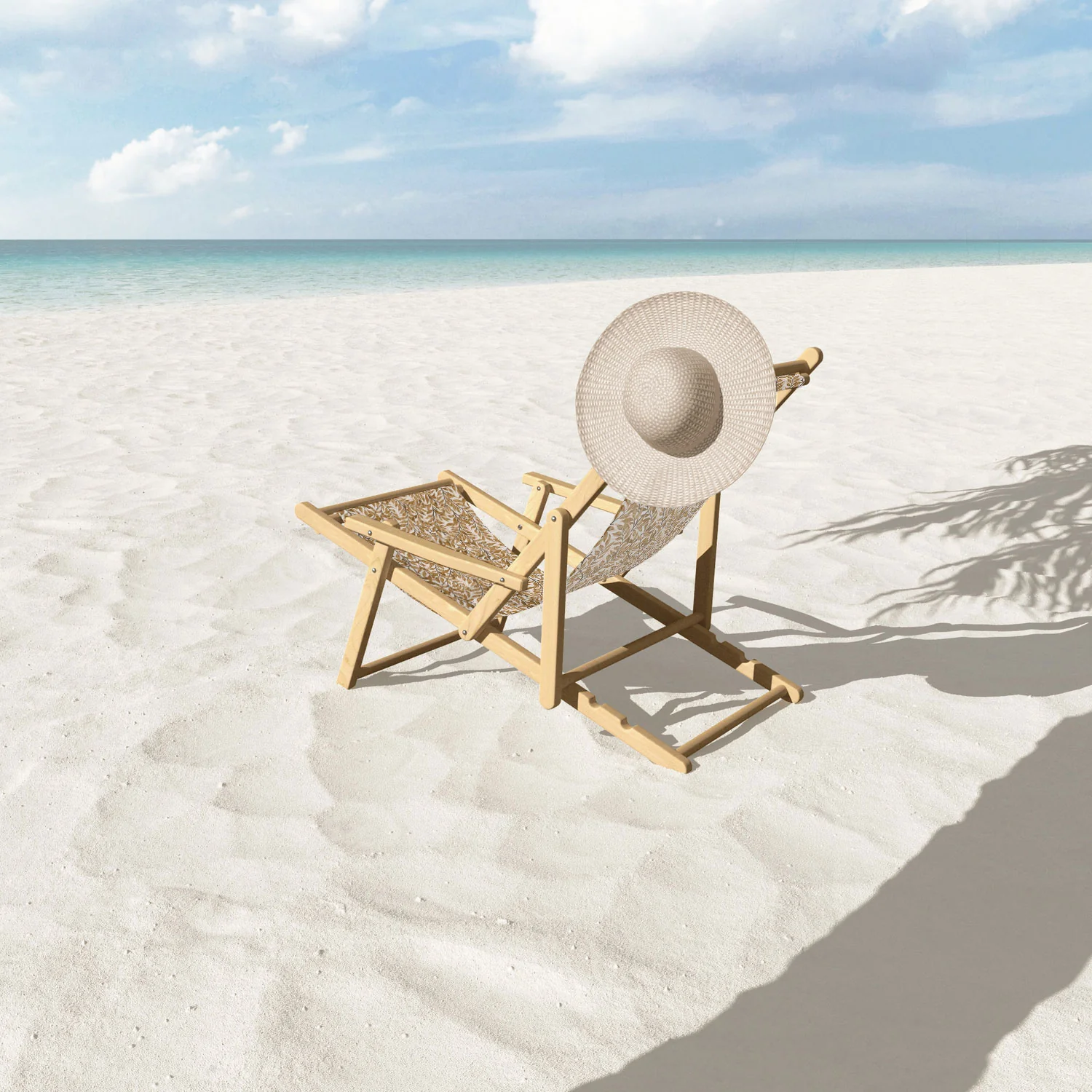 Avenie Romantic Botanica VI Sling Chair - Image 3