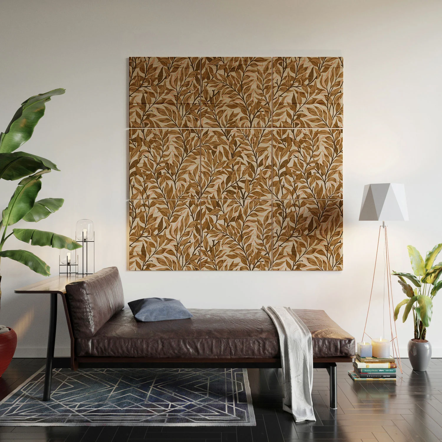 Avenie Romantic Botanica VI Wood Wall Mural - Image 6