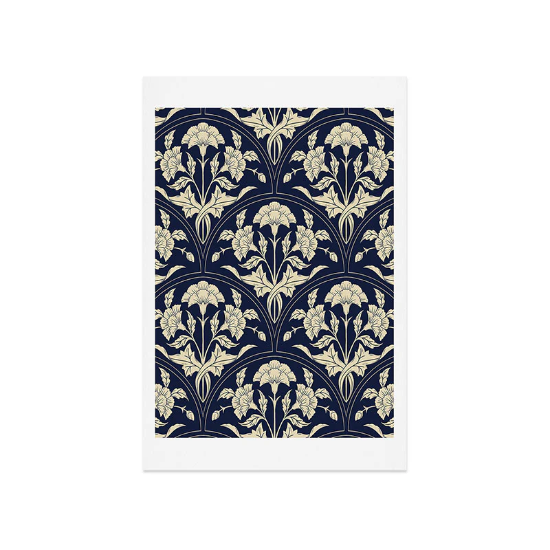 Avenie Victorian Botanical Cornflower Art Print - Image 25