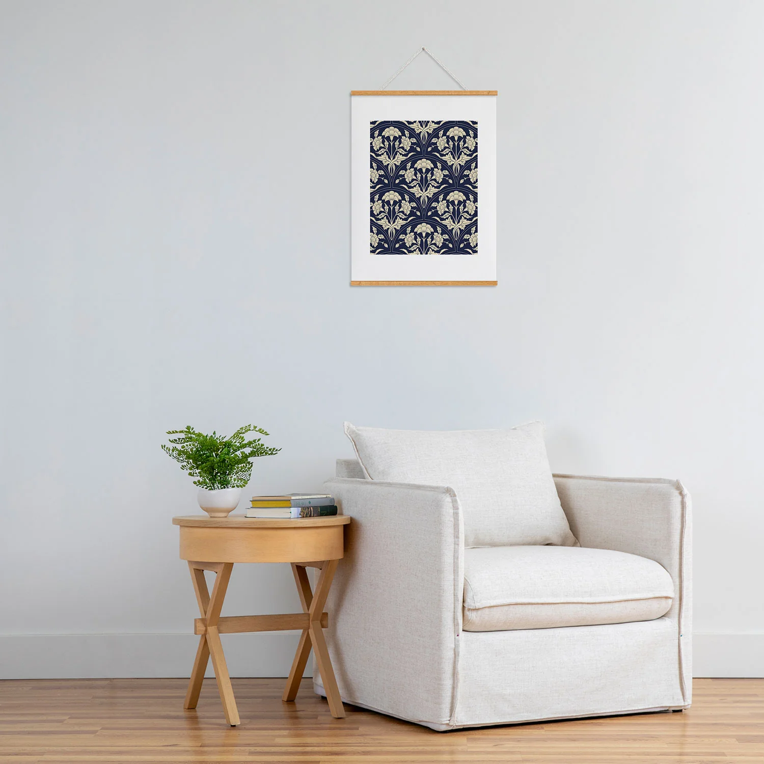 Avenie Victorian Botanical Cornflower Art Print - Image 39