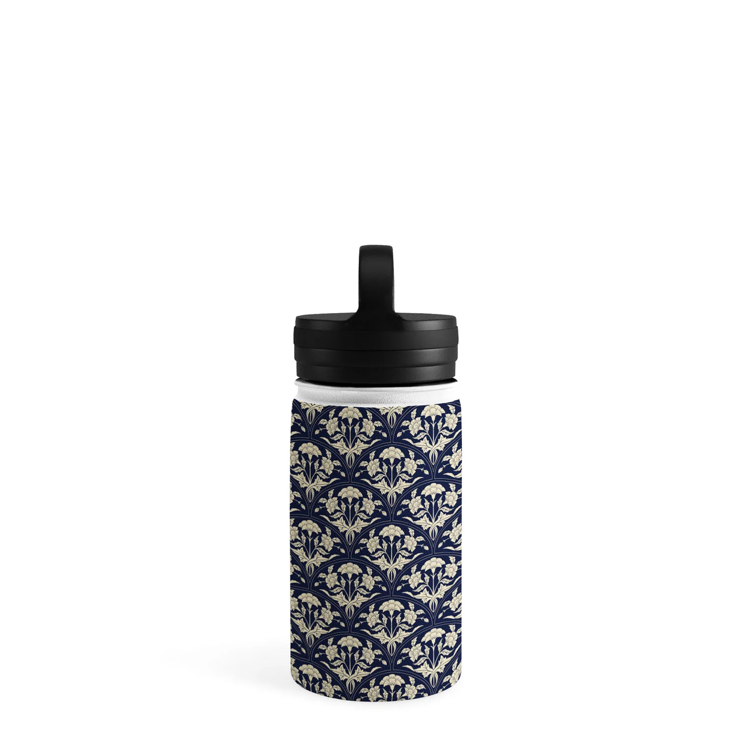 Avenie Victorian Botanical Cornflower Water Bottle - Image 11