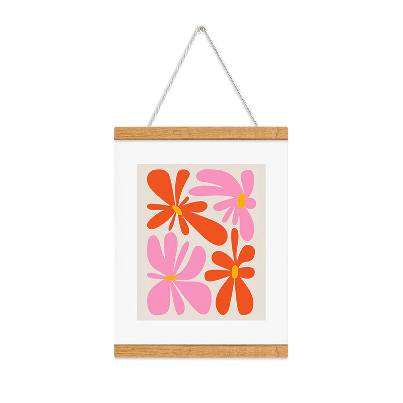 ayeyokp Bloom Peach Matisse Art Print - Image 28