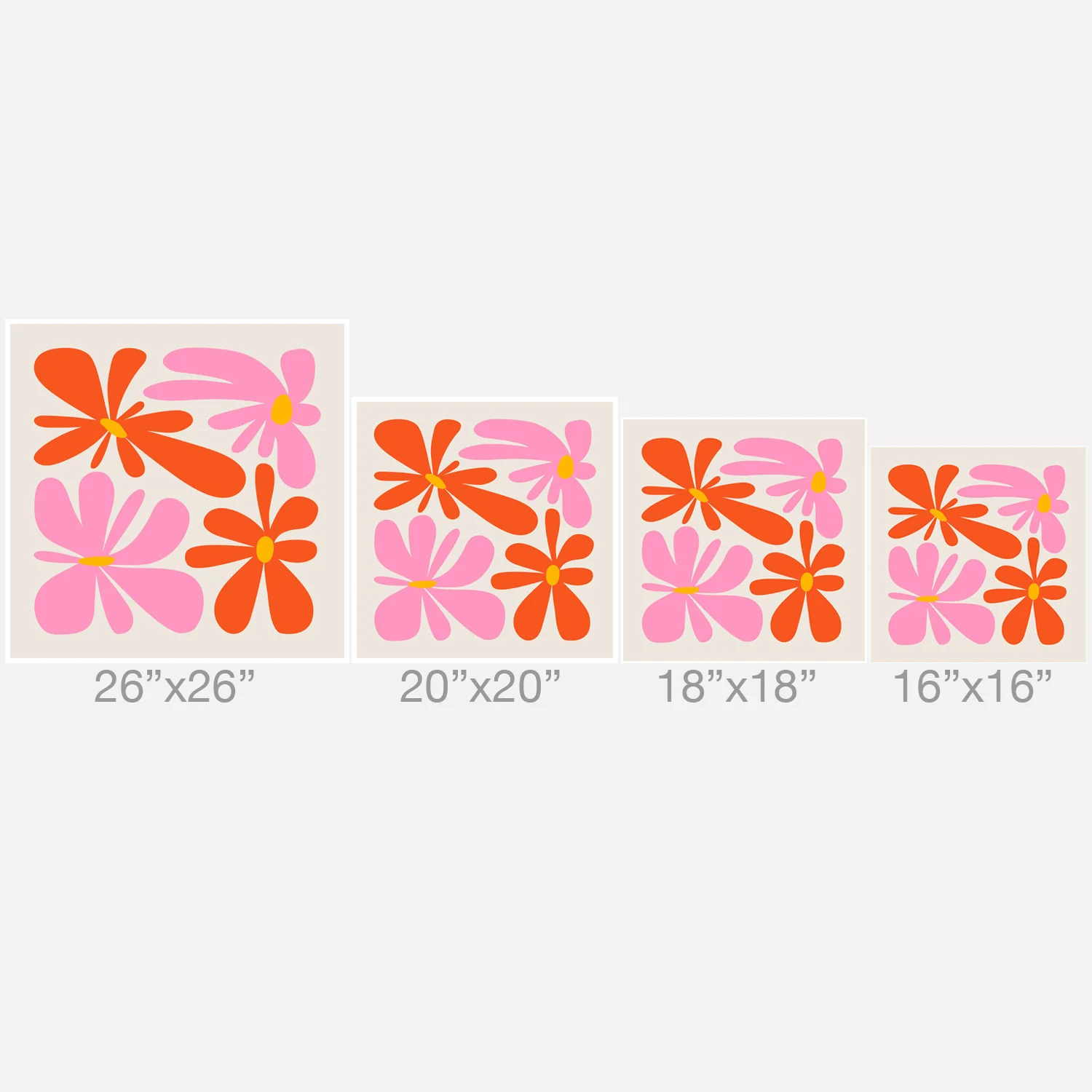 ayeyokp Bloom Peach Matisse Throw Pillow - Image 5