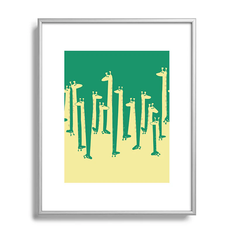 Budi Kwan Such A Great Height Metal Framed Art Print - Image 5