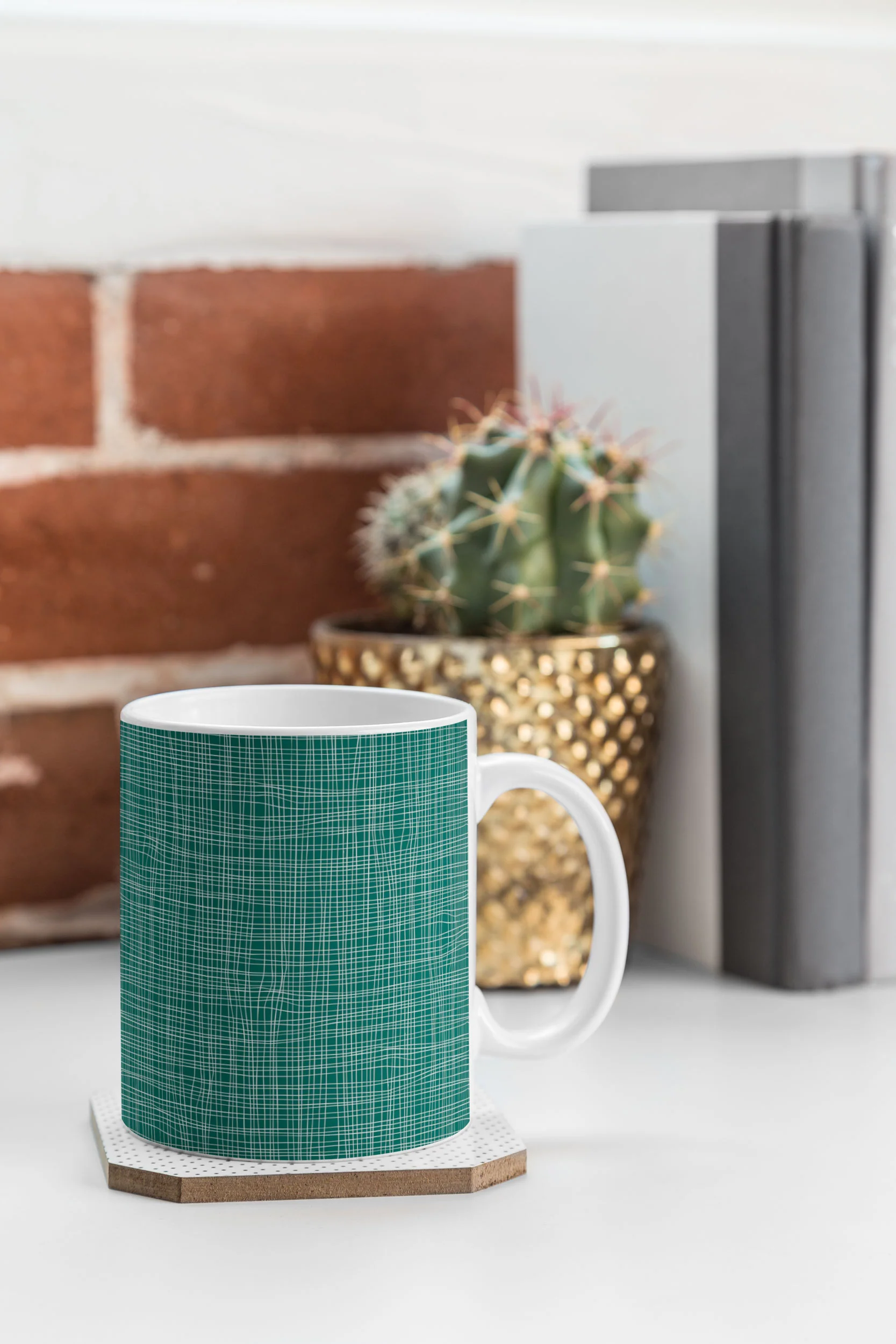 Camilla Foss Scandi Linen Coffee Mug - Image 3