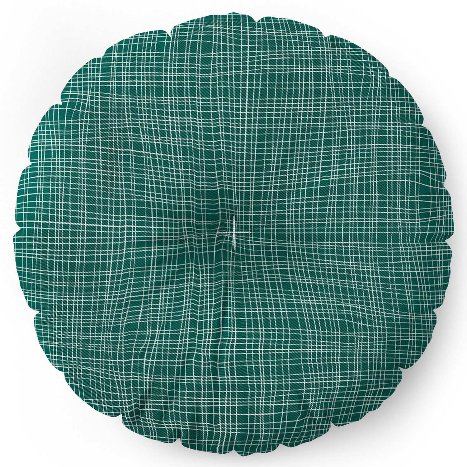 Camilla Foss Scandi Linen Floor Pillow Round - Image 4