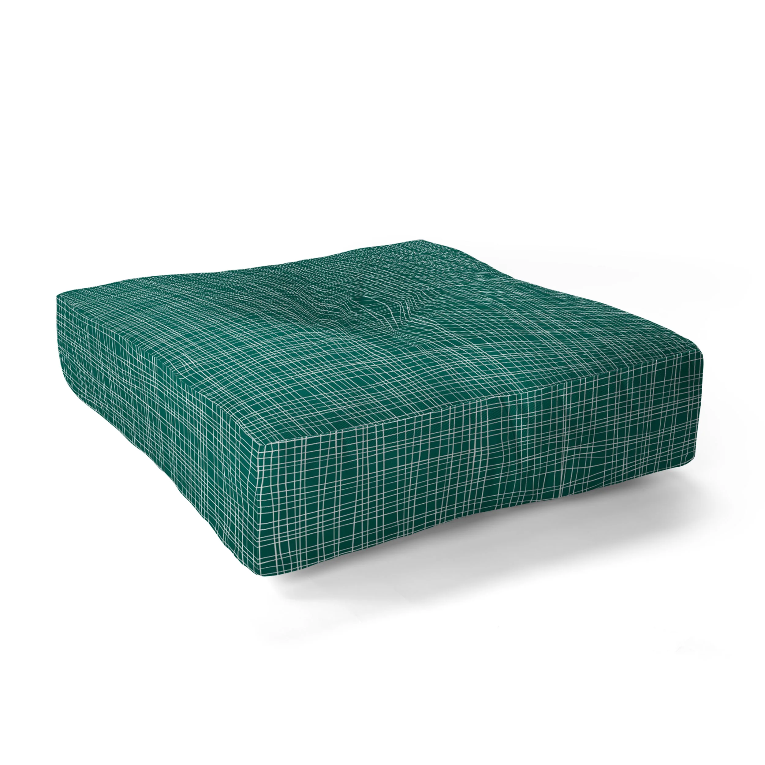Camilla Foss Scandi Linen Floor Pillow Square