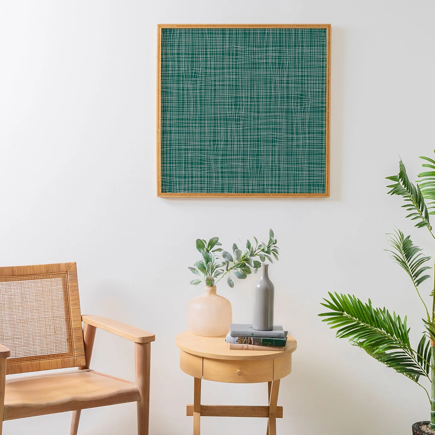 Camilla Foss Scandi Linen Framed Wall Art - Image 6