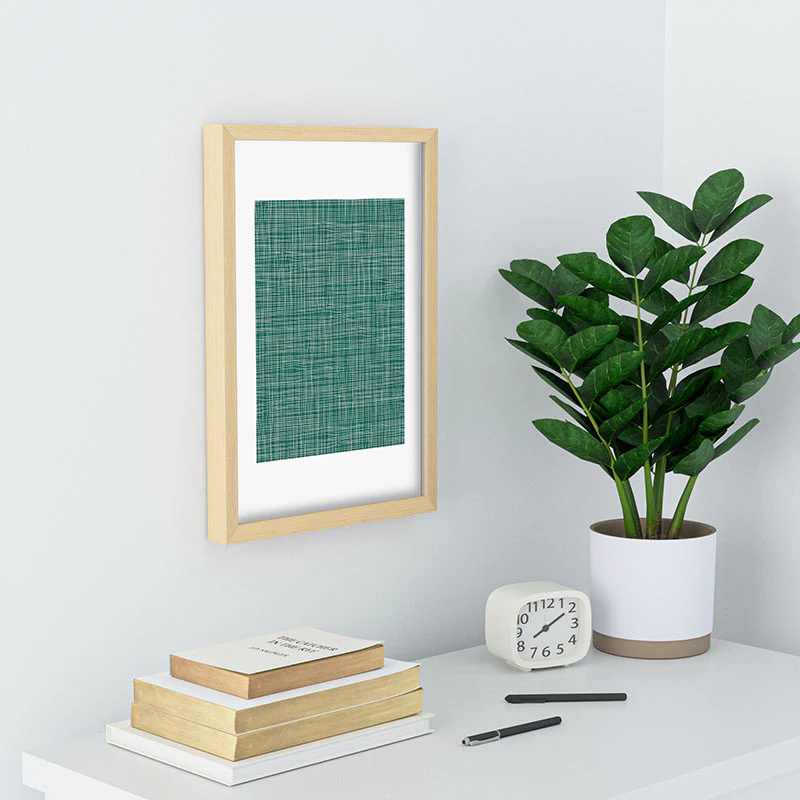 Camilla Foss Scandi Linen Recessed Framing Rectangle - Image 14