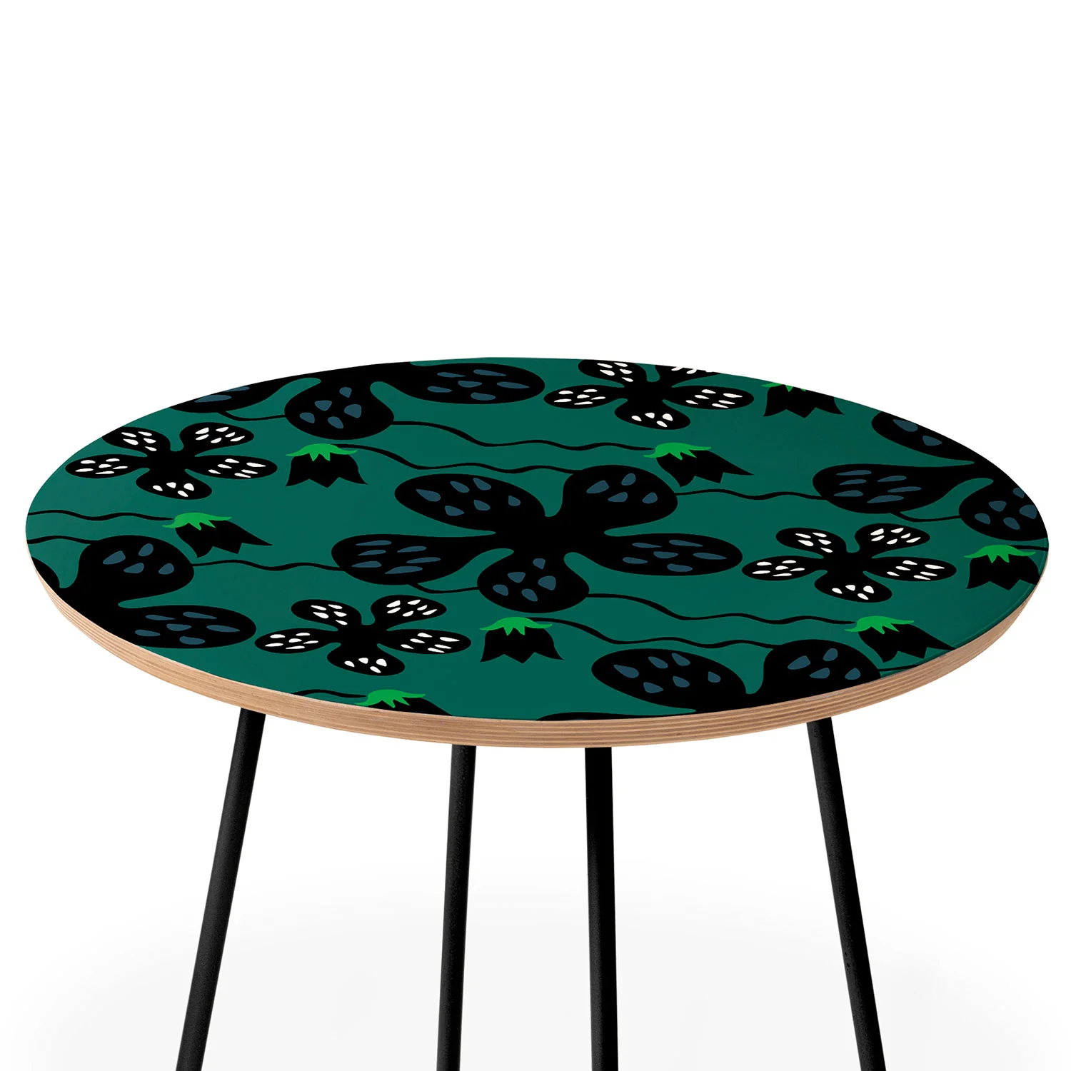 Camilla Foss Scandi Meadow Round Side Table - Image 4