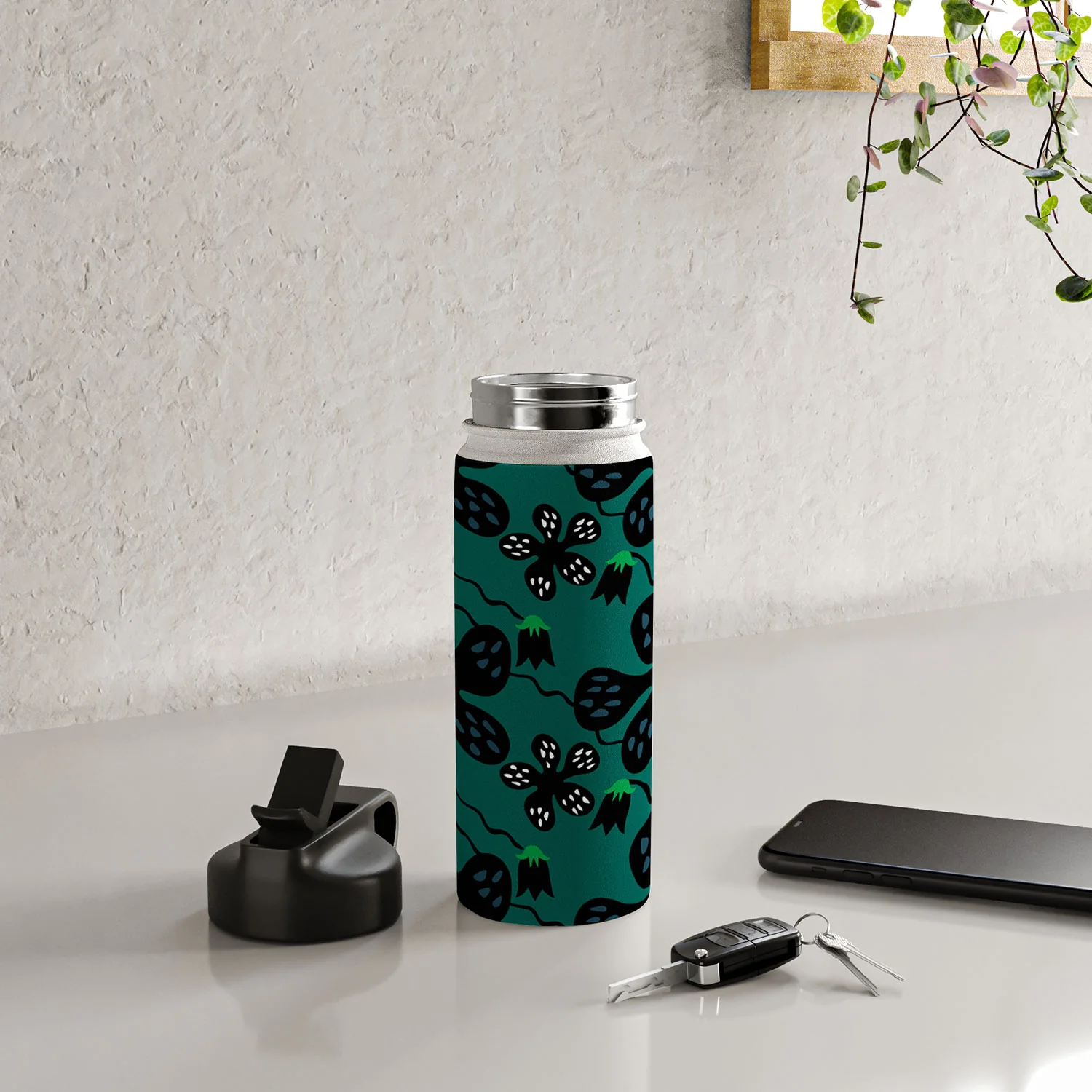 Camilla Foss Scandi Meadow Water Bottle - Image 20