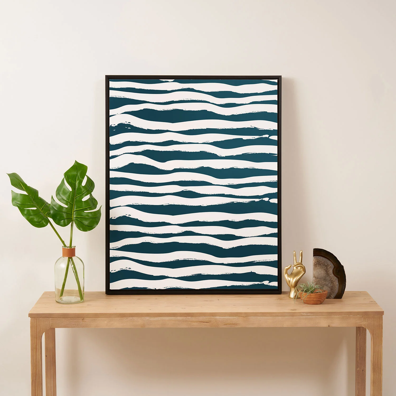 Camilla Foss Scandi Waves Art Canvas - Image 13