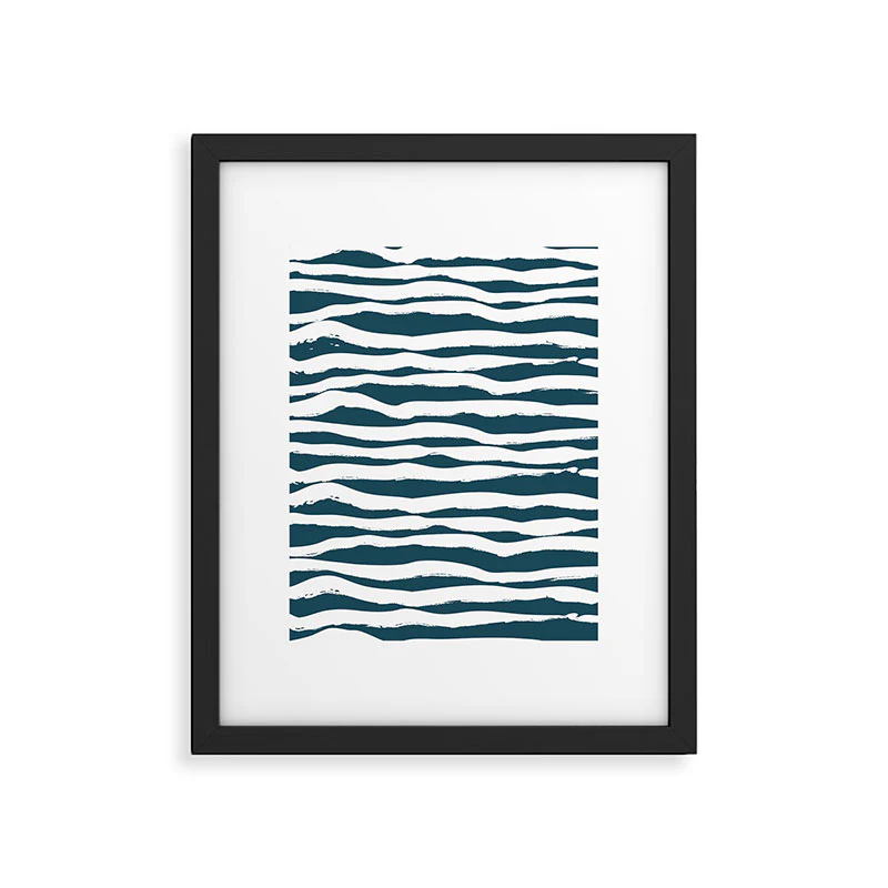 Camilla Foss Scandi Waves Framed Art Print - Image 27